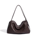 Genuine Leather Hobo Bag Lazy Style Underarm Shoulder Bag