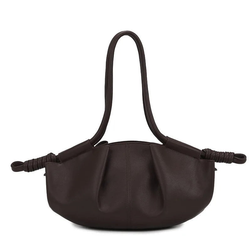 Women's Handbag High-end Design Pleated Cloud Shoulder Crossbody Bag