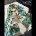 Lightweight 100% Mulberry Silk Scarf for Women Oblong Scarf