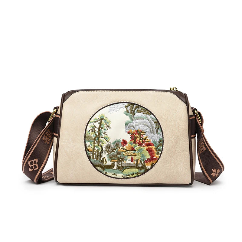 Fashion Embroidery Crossbody Luxury Design Crossbody Bag