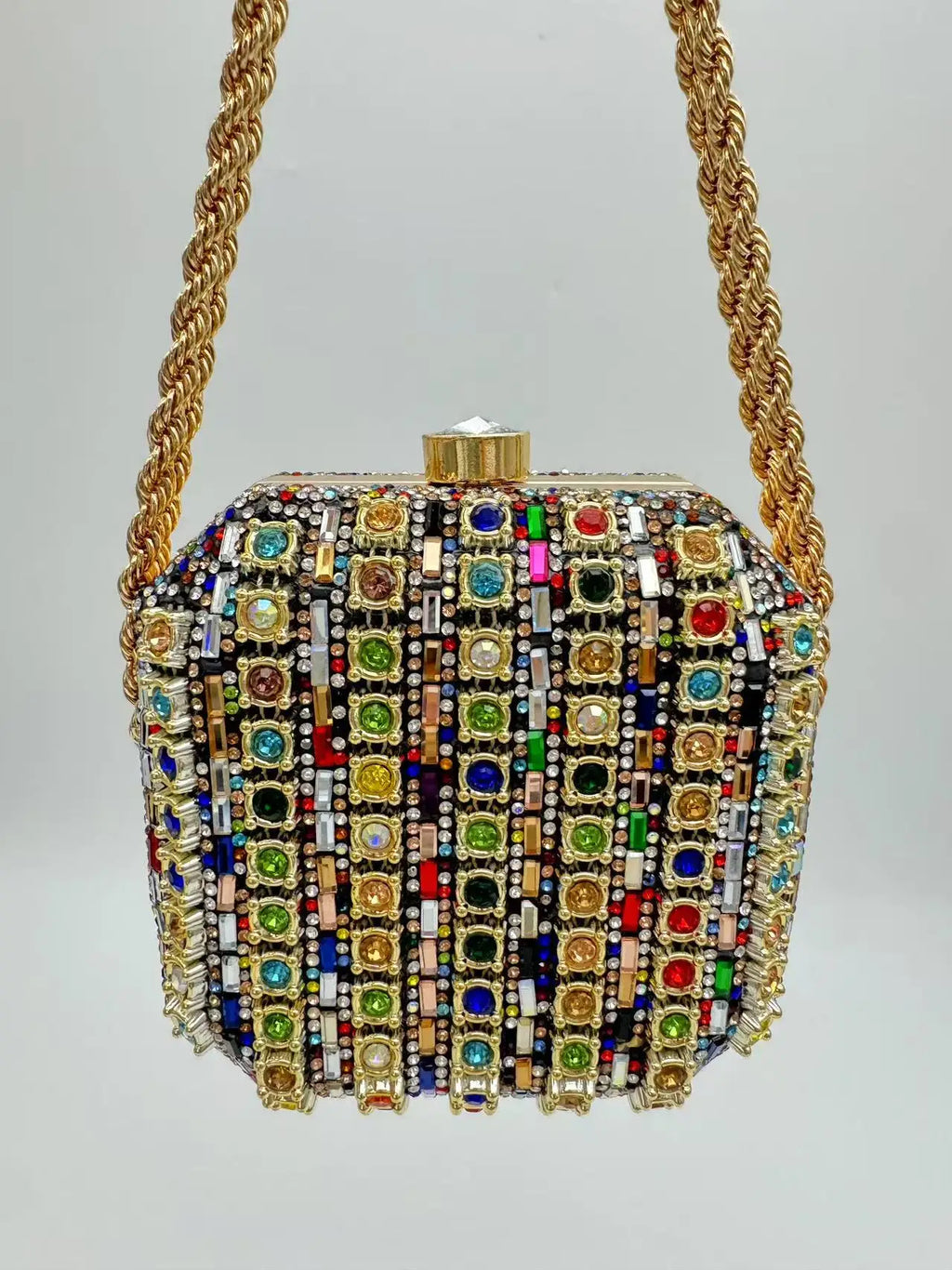 Fashion dinner bag pearl button handbag formal bag shell chain bag crossbody bag