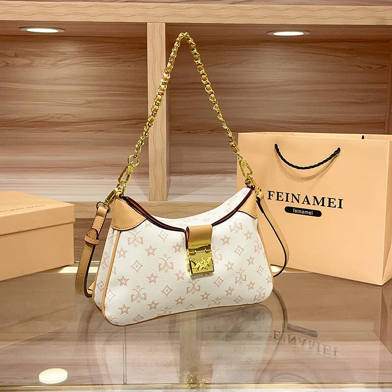 Light luxury brand women's chain underarm bag fashion design