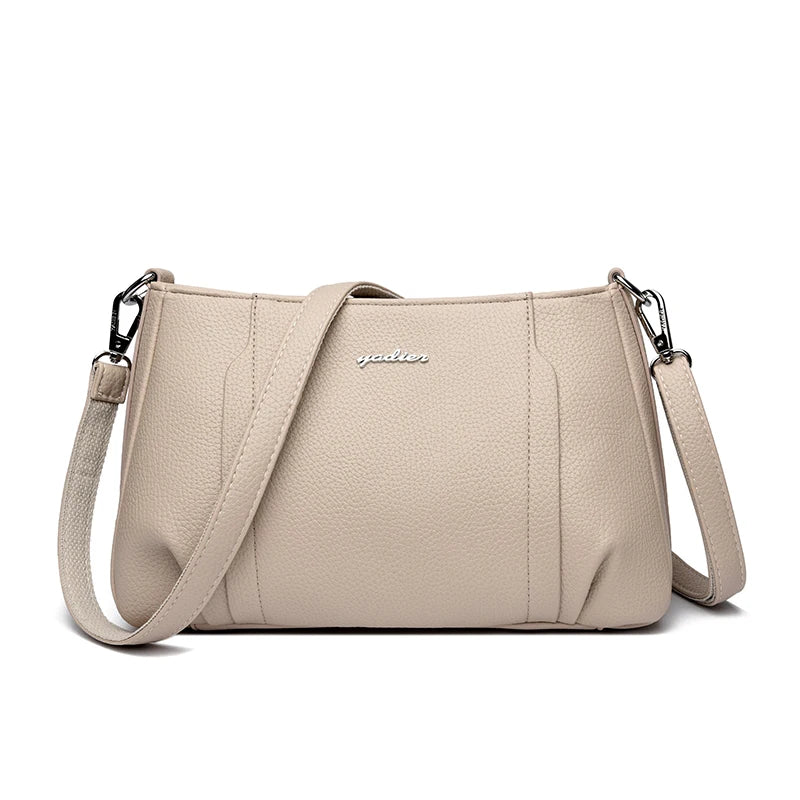 Top Quality Soft Leather Elegant Crossbody Shoulder Bag