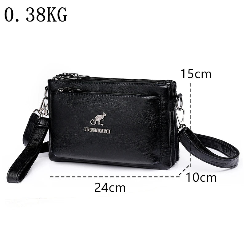 Quality Women Leather Top Handle Shoulder Tote Luxury Design