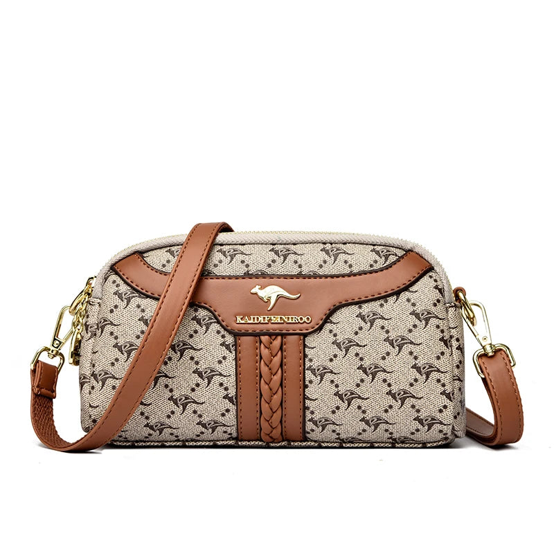 Top Quality Soft Leather Luxury Handbag Crossbody Bag