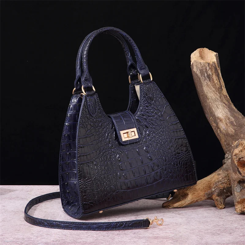 Women Vintage PU Leather Crossbody Handbag Fashion Design Shoulder Messenger Bag
