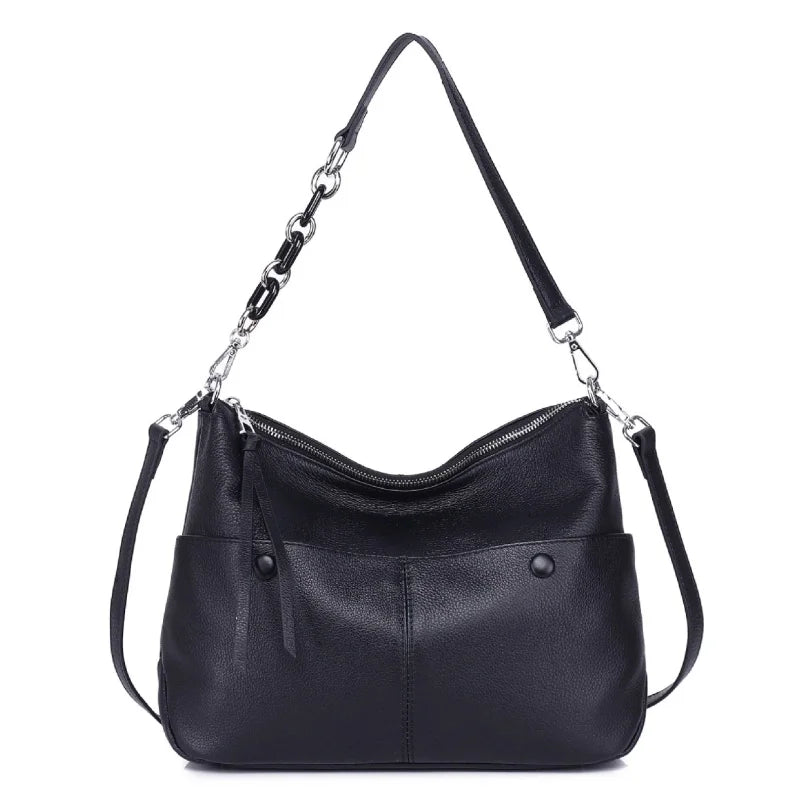 Genuine Leather Shoulder Bag Crossbody Soft Bag