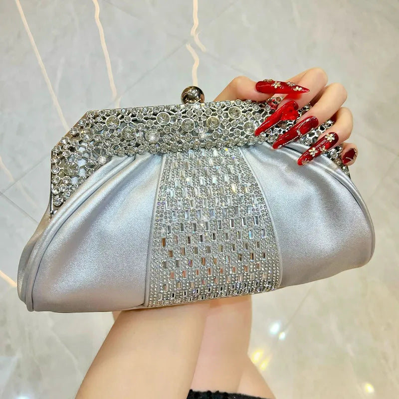 Vintage Brand Dimond Evening Bag Luxury Shoulder Crossbody Bag