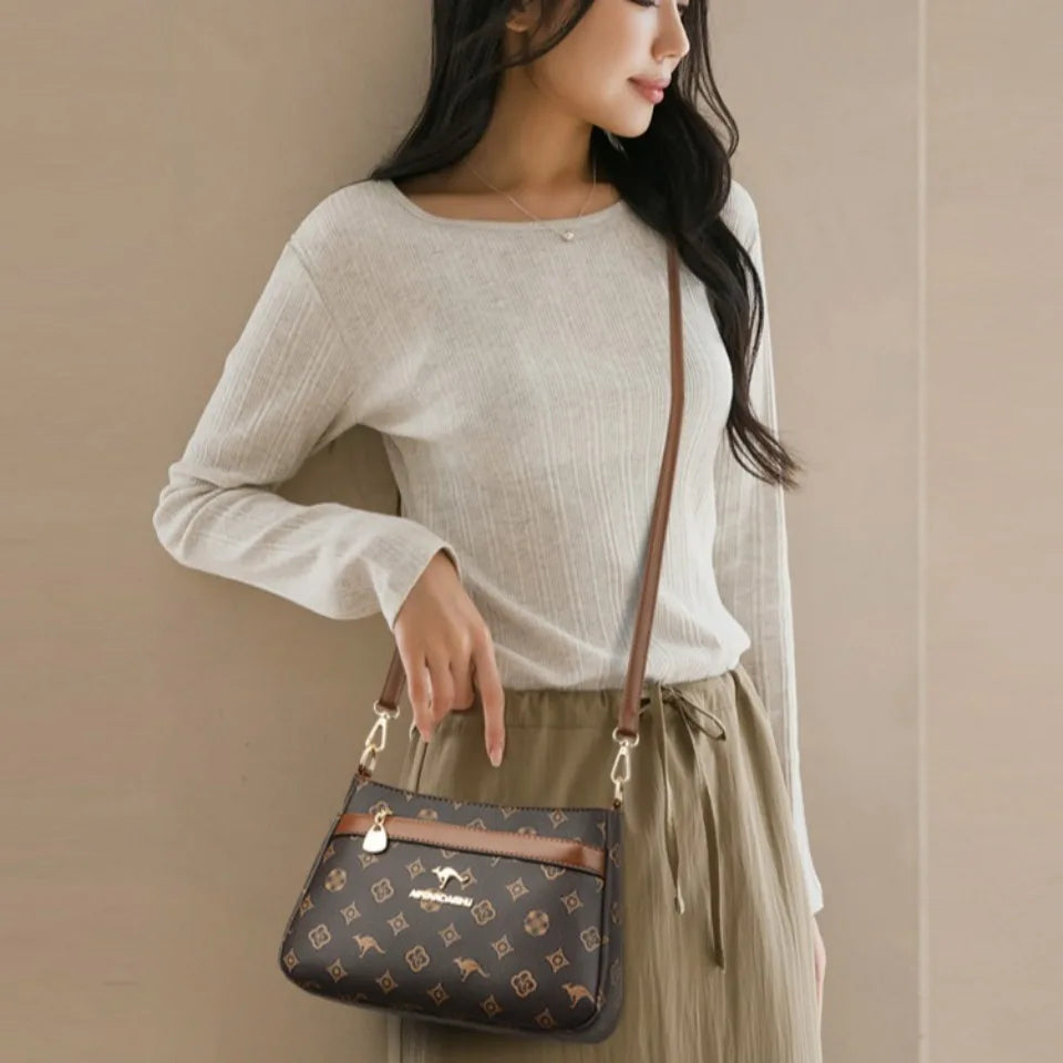 Genuine Quality Soft Pu Leather Shoulder Crossbody Bag Luxury Handbags