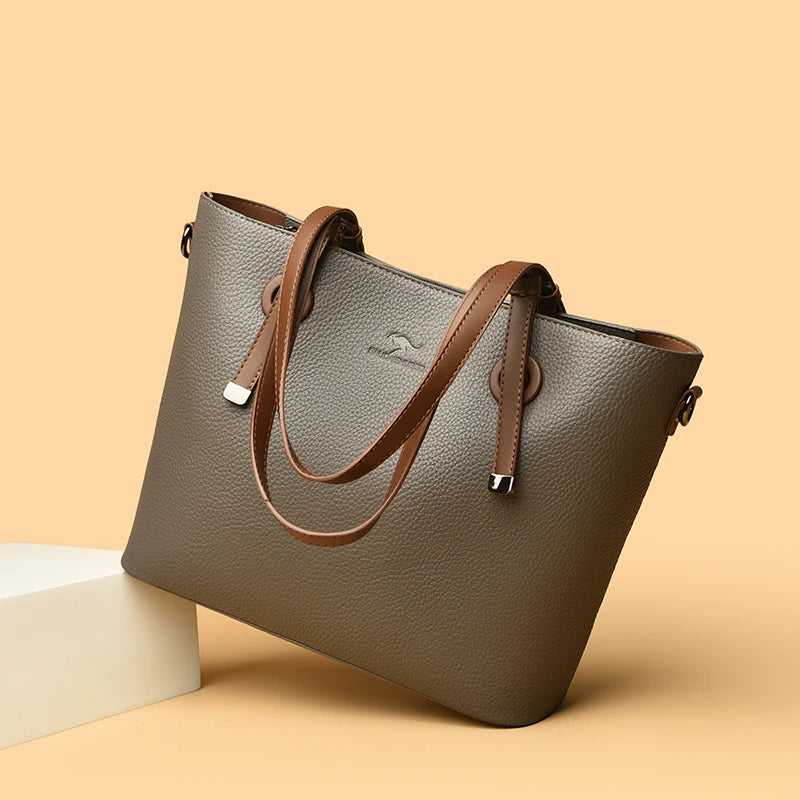 Women Soft Leather Handbags Luxury Shoulder Crossbody Bag