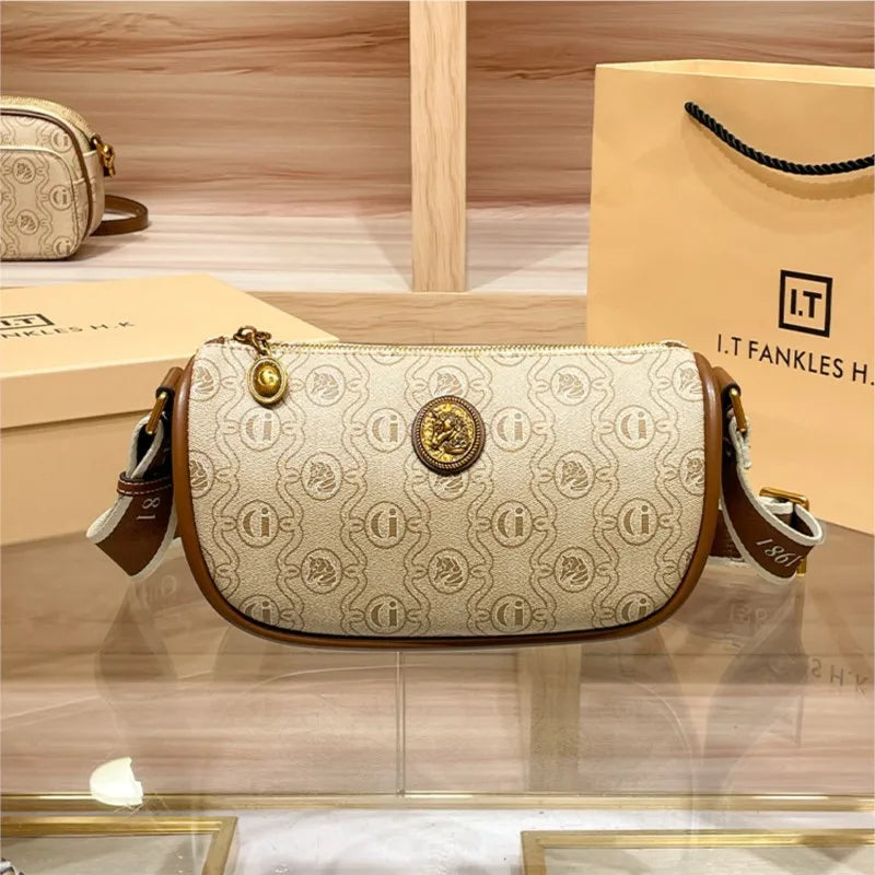 High-end dumpling bag single shoulder small crossbody bag