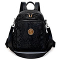 Fashion Trend Soft Leather Multi functional Travel Backpacks Large Capacity