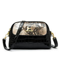 Luxury Snake Pattern Crossbody Bags Fashion Patent Leather