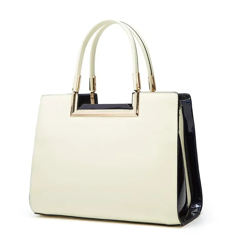 Faux Leather Handbags Design Luxury Bags Wine Red Beige Black Blue Fashion