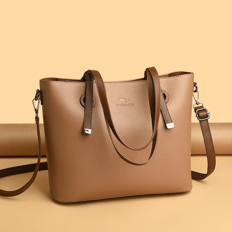 Women Soft Leather Handbags Luxury Shoulder Crossbody Bag