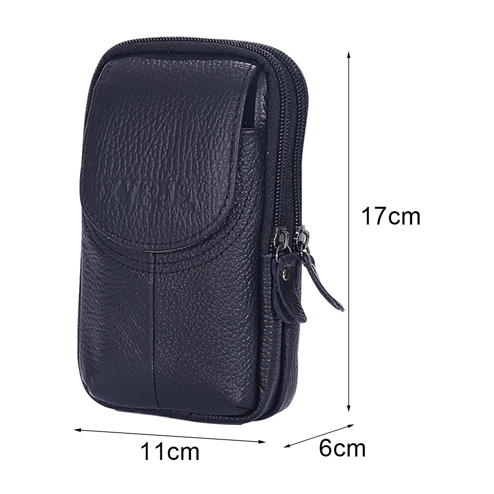 High Quality Men Genuine Leather Single Shoulder Bag