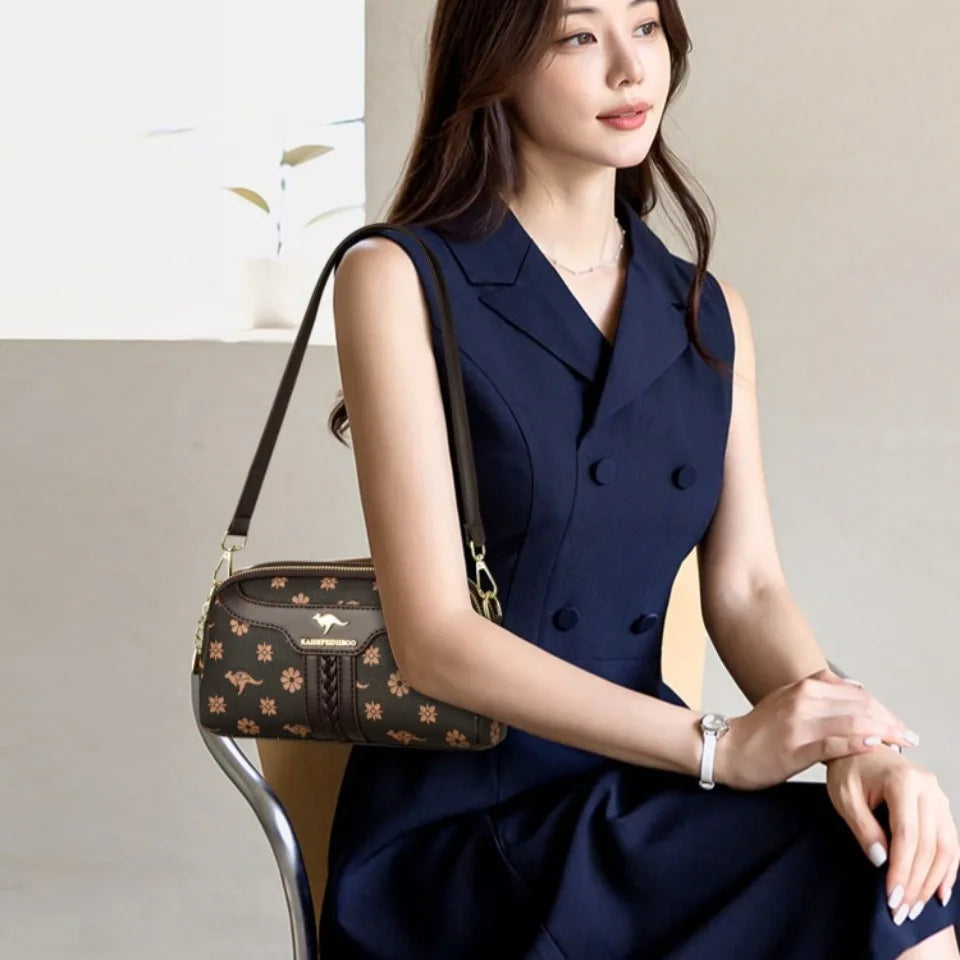 Top Quality Soft Leather Luxury Handbag Crossbody Bag