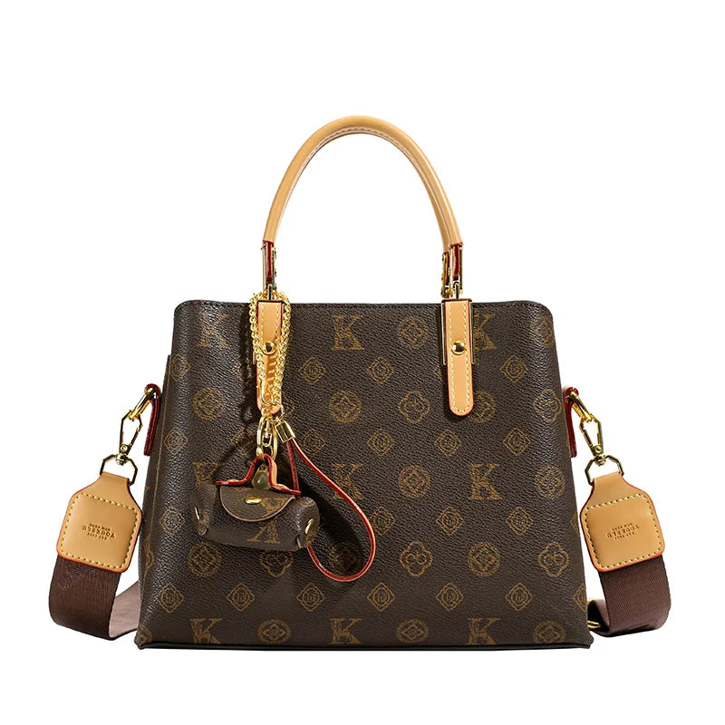 Fashionable Vintage Leather Bag Elegant Crossbody Bag