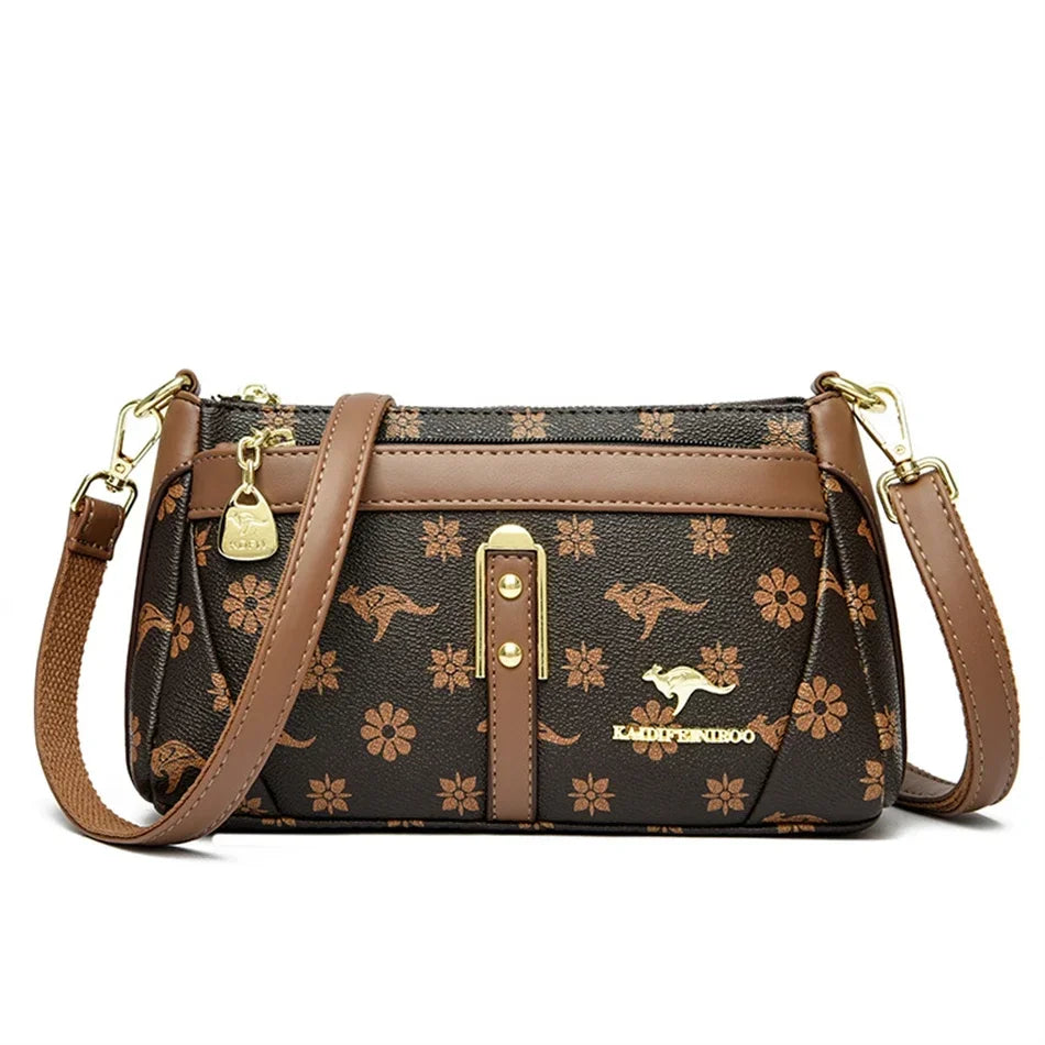 Women Fashion Printed Purses and Handbags Luxury Designer Shoulder Crossbody Bags