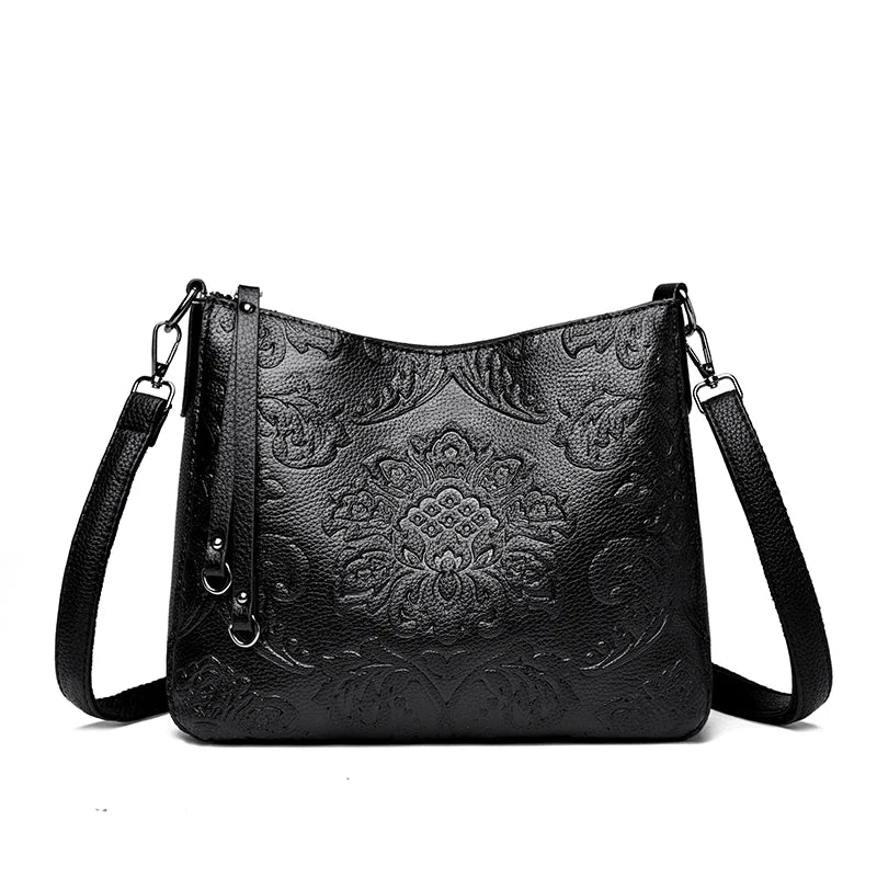 Top Quality Luxury Shoulder Women Bags Designer Embossing Leather Shoulder Bag
