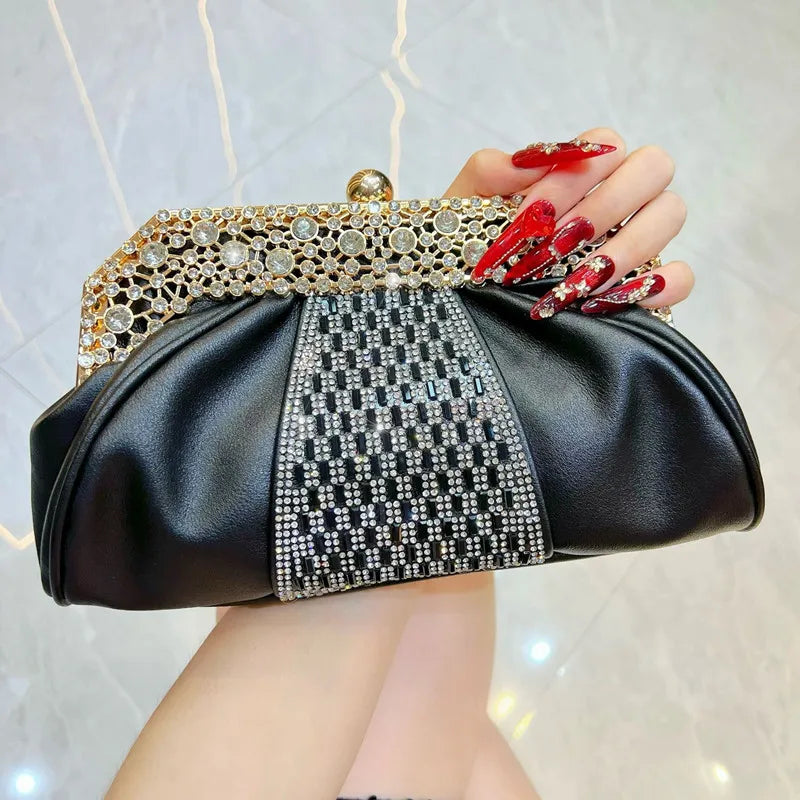 Vintage Brand Dimond Evening Bag Luxury Shoulder Crossbody Bag