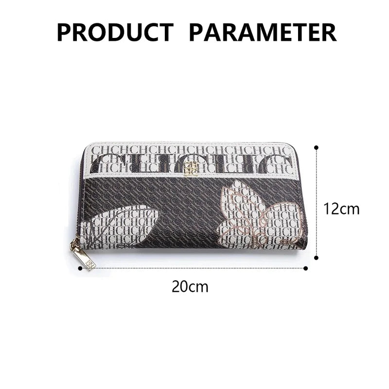 High Quality Luxury Women's Wallet Classic Retro Print Style