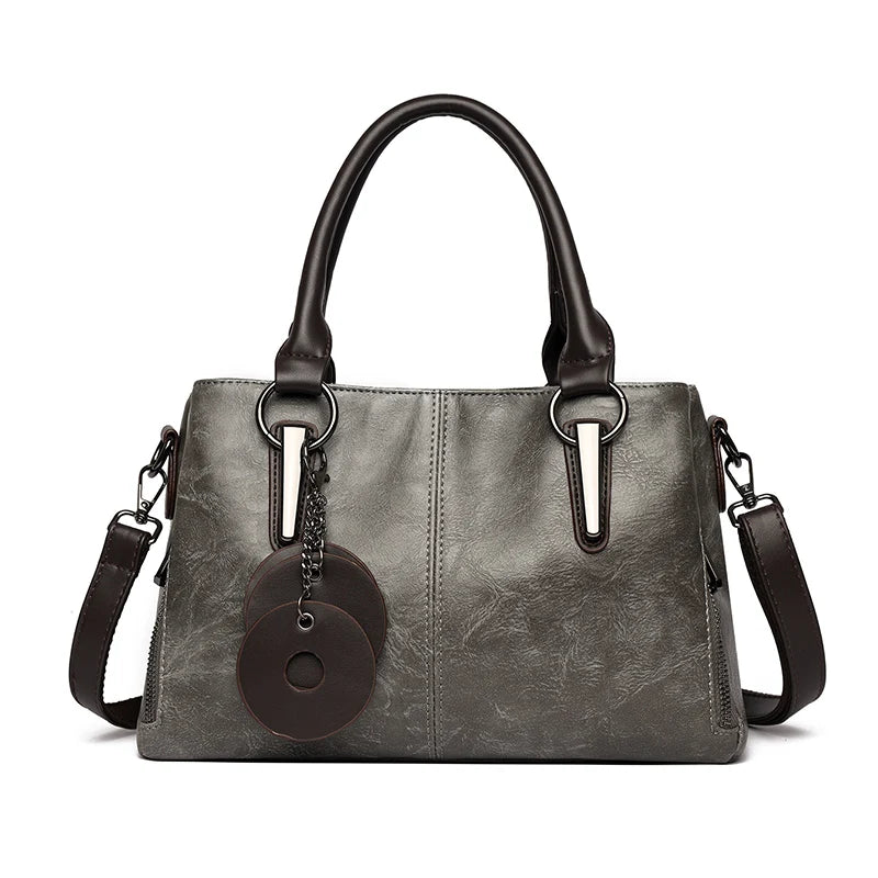 High-quality Soft Leather Luxury Handbag High-capacity Crossbody
