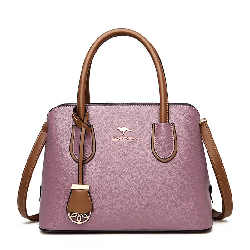 Retro Leather Bag Ladies Purse Handbag Luxury Design