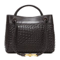 Woven Tote Crossbody Shoulder Handbag Design Top Handle Purse