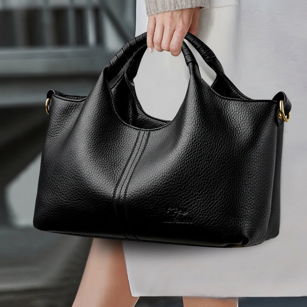 Authentic Leather Tote Bag Luxury Large Capacity Handbag
