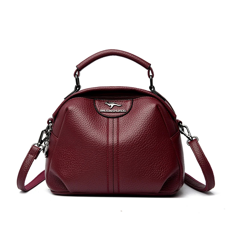 Luxury Handbags Women Bags Soft Leather Shoulder Crossbody Bag Female Handbags