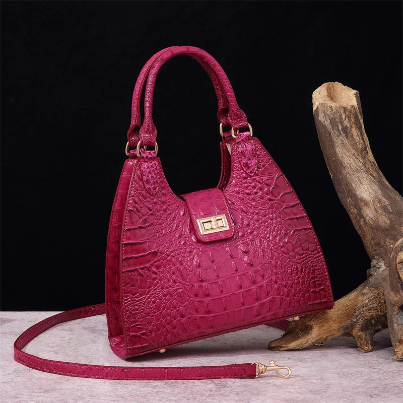 Women Vintage PU Leather Crossbody Handbag Fashion Design Shoulder Messenger Bag
