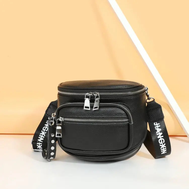 Elegant Leather Handbag High-End Fashionable Luxury Brand Bag