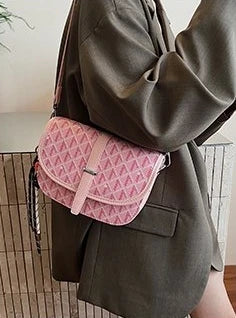 Trendy Luxury Vintage Leather Handbag High-End Crossbody Bag