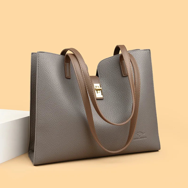 High Quality Soft Leather Handbag Luxury Designer Ladies Shoulder Crossbody Bag