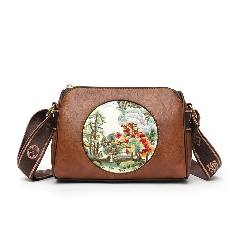 Fashion Embroidery Crossbody Luxury Design Crossbody Bag