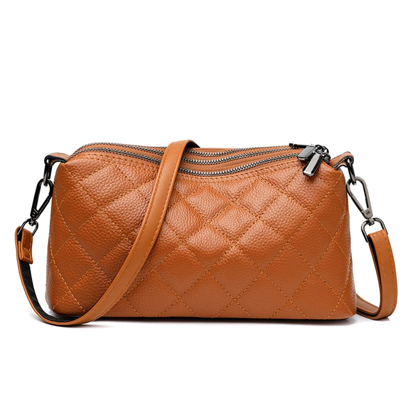 Genuine Leather Tote Luxury Soft Shoulder Crossbody Bag