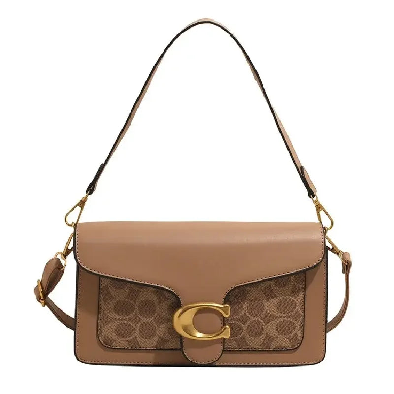 Luxury Design Large Capacity Elegant Vintage Leather Tote