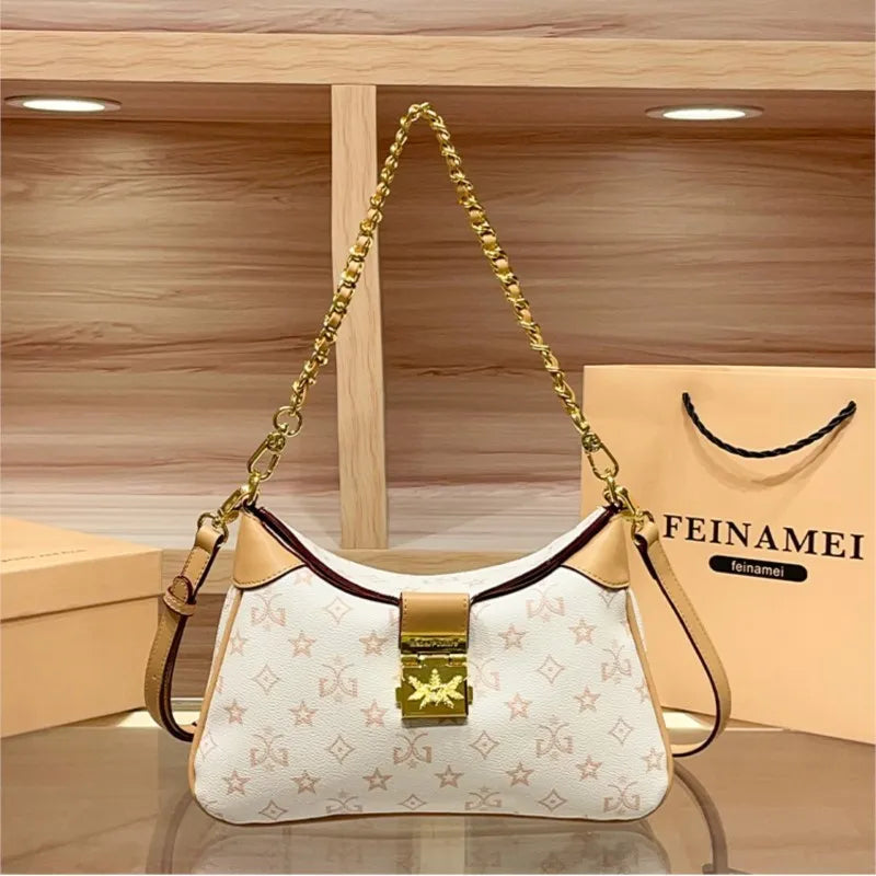 Light luxury brand women's chain underarm bag fashion design