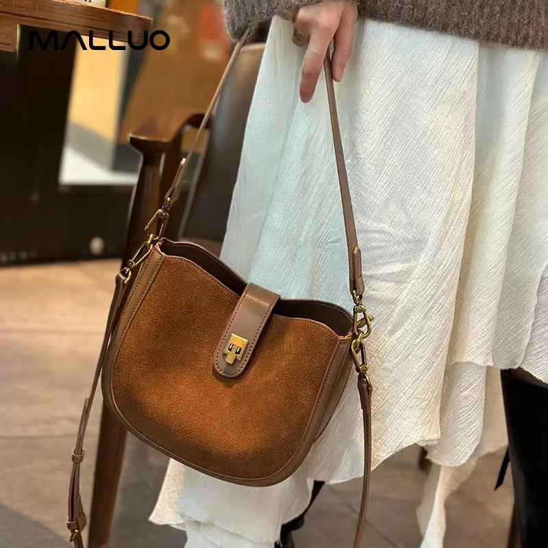 Women‘s Cowhide Genuine Leather Shoulder Bag Soft Cow Real Leather Handbag