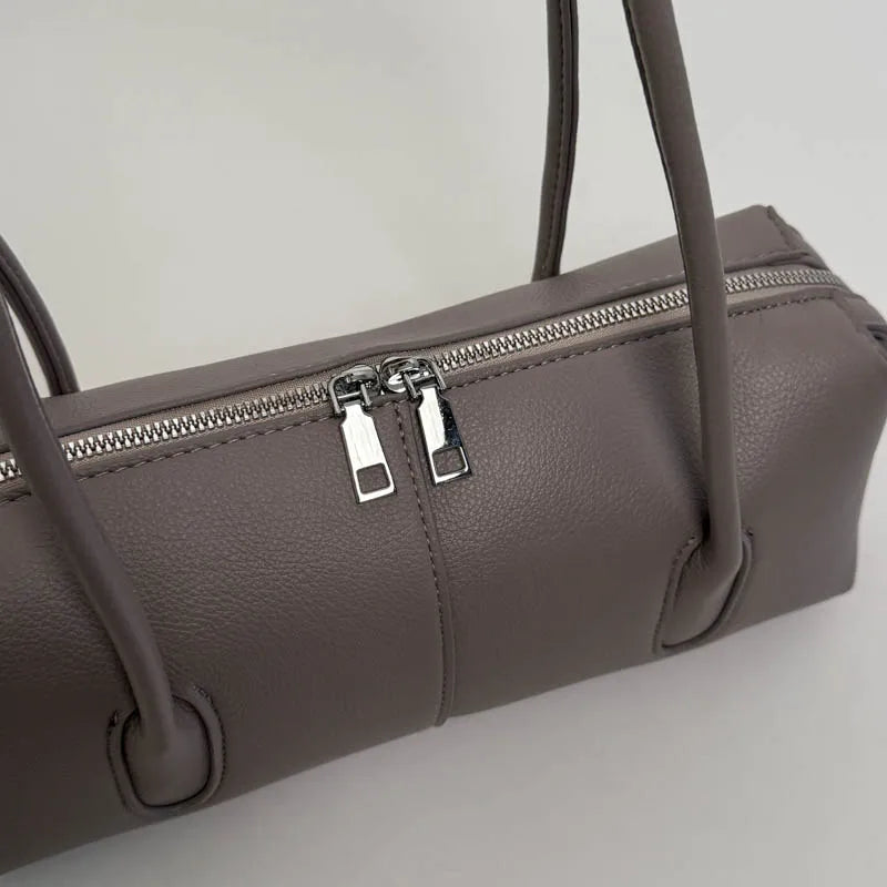 Retro Underarm Shoulder Bags PU Leather Satchel