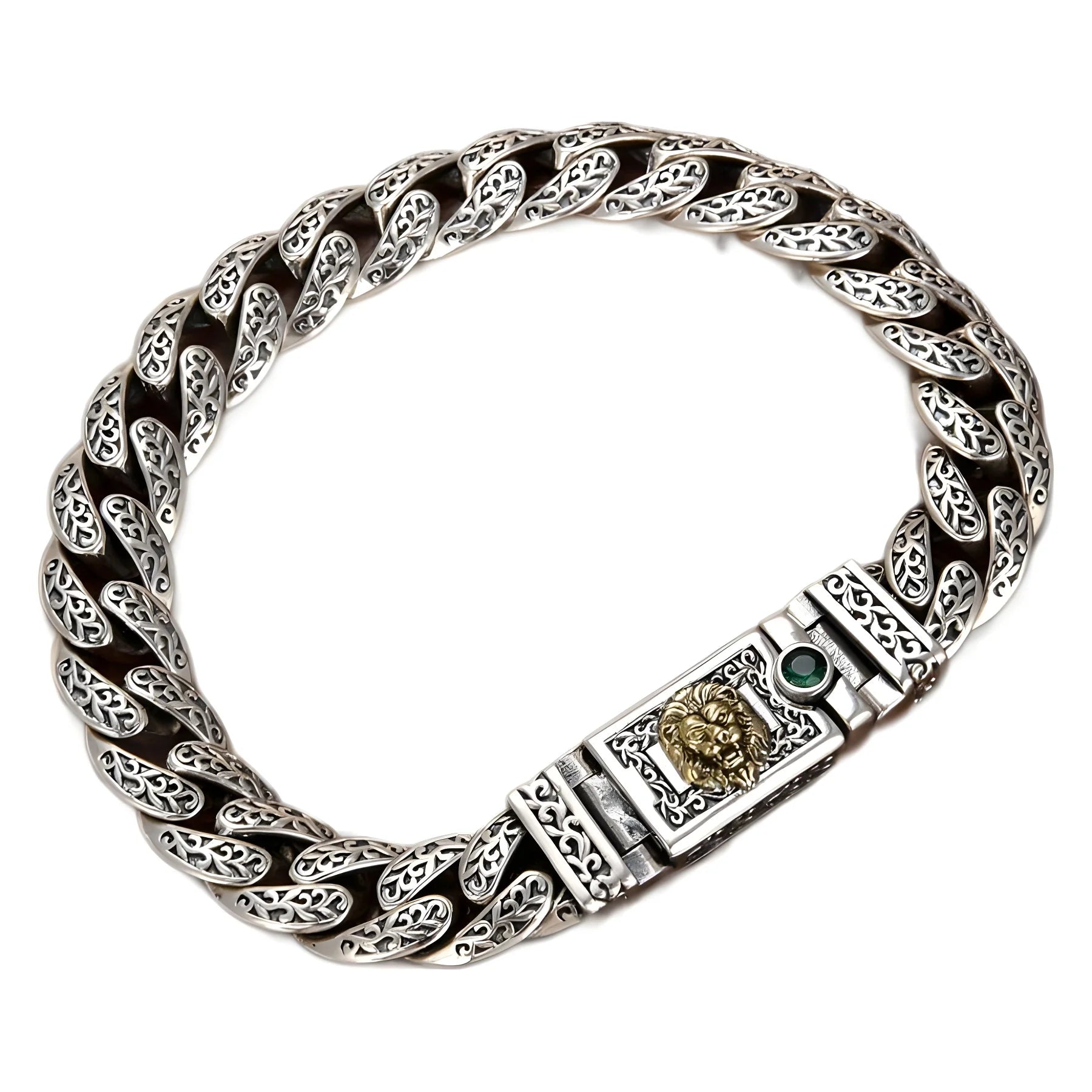 Exquisite Arabesque Pattern Patchwork Bracelet Vintage Adjustable Accessory