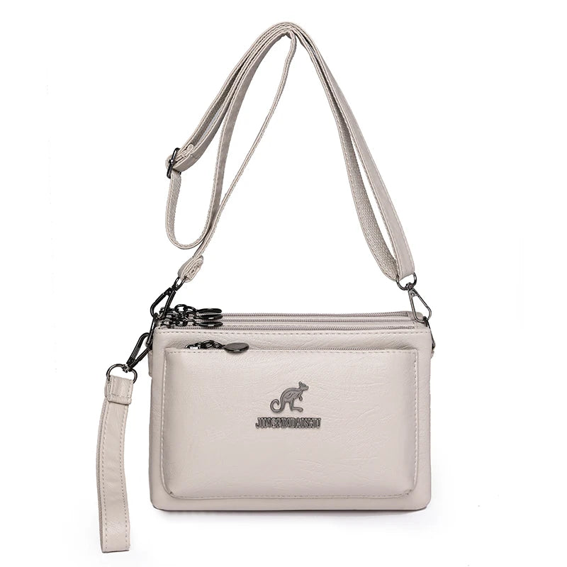 Quality Women Leather Top Handle Shoulder Tote Luxury Design