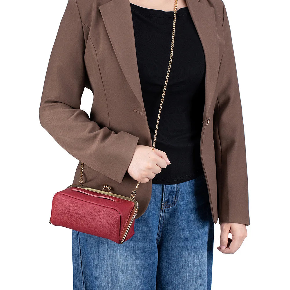 Stylish and Fashionable Leather Crossbody Bag Purse Design