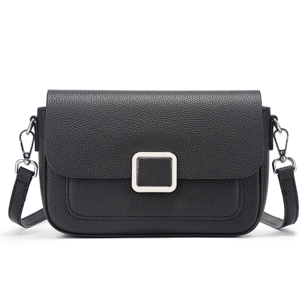Premium Design Arm Bag Genuine Leather Bag Fashion Square Shoulder Crossbody Bag