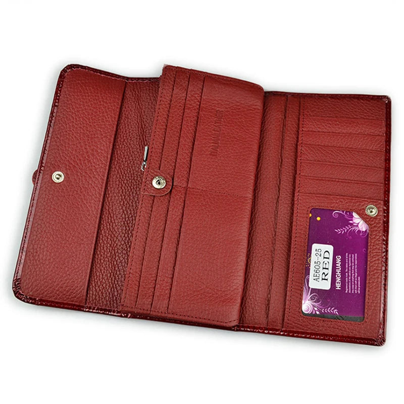 Fashion Women's Genuine Leather Handbags Women Luxury Designed Wallets