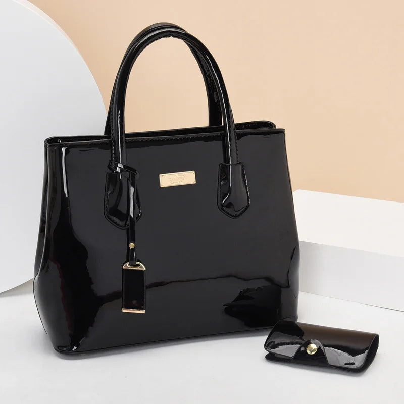 High Quality Patent Leather Women's Bag Fashion