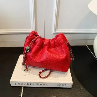 Trendy Retro Minimalist Handbag Leather Crossbody Shoulder Purse