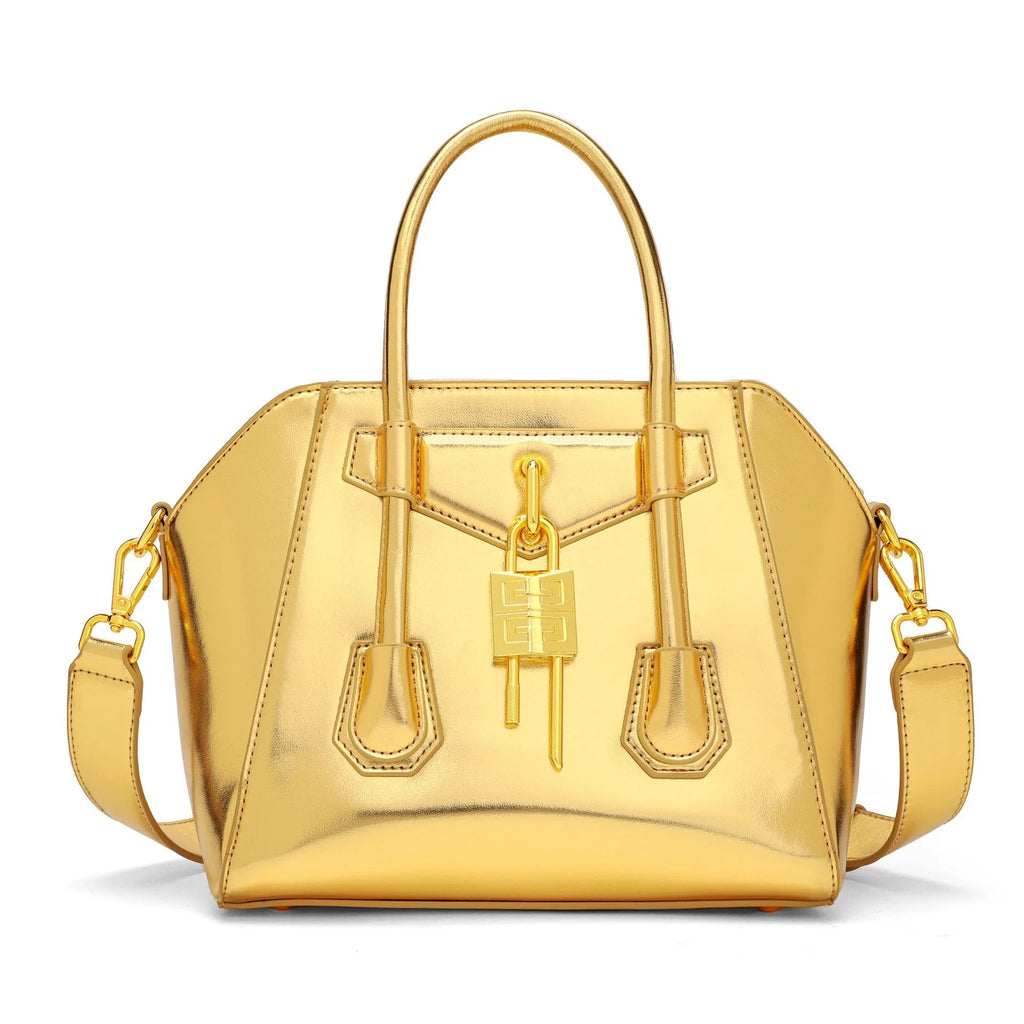 Elegant Solid Color High-End Fashion Luxury Messenger Tote