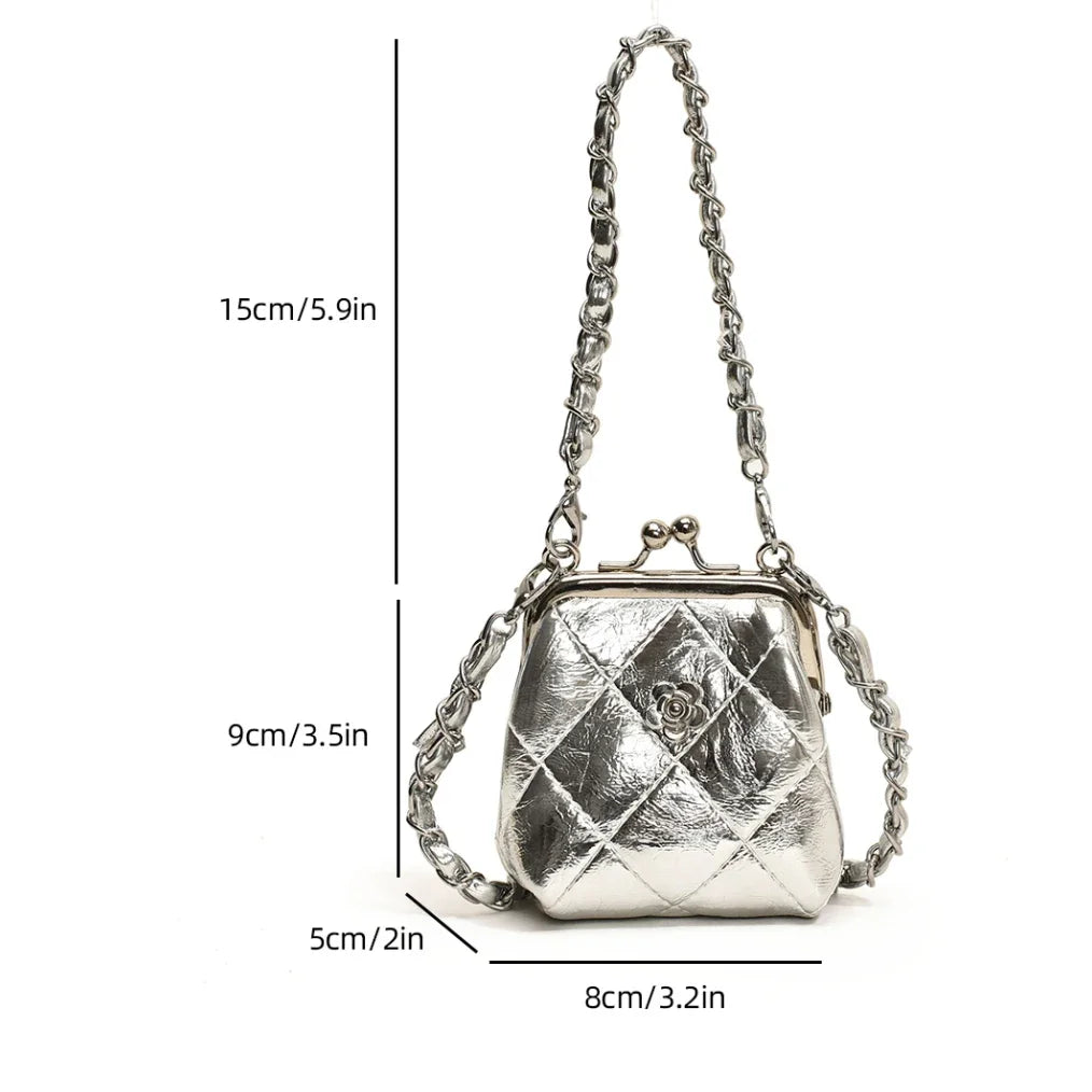 Super Mini Crossbody Bag Luxury Design Coin Purse